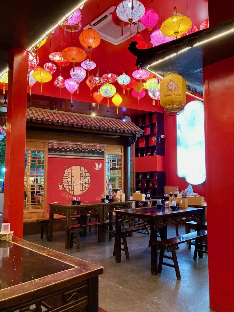 ITパークのマーラータン屋・Yang Hero店内