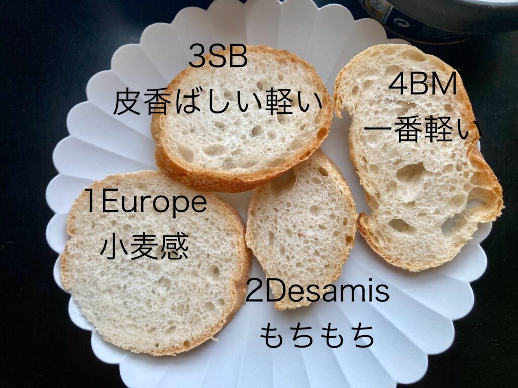 フィリピン・セブ　バゲット食べ比べ　Europe、Cafe Des Amis、Bakery Soesterberg、Bake & More