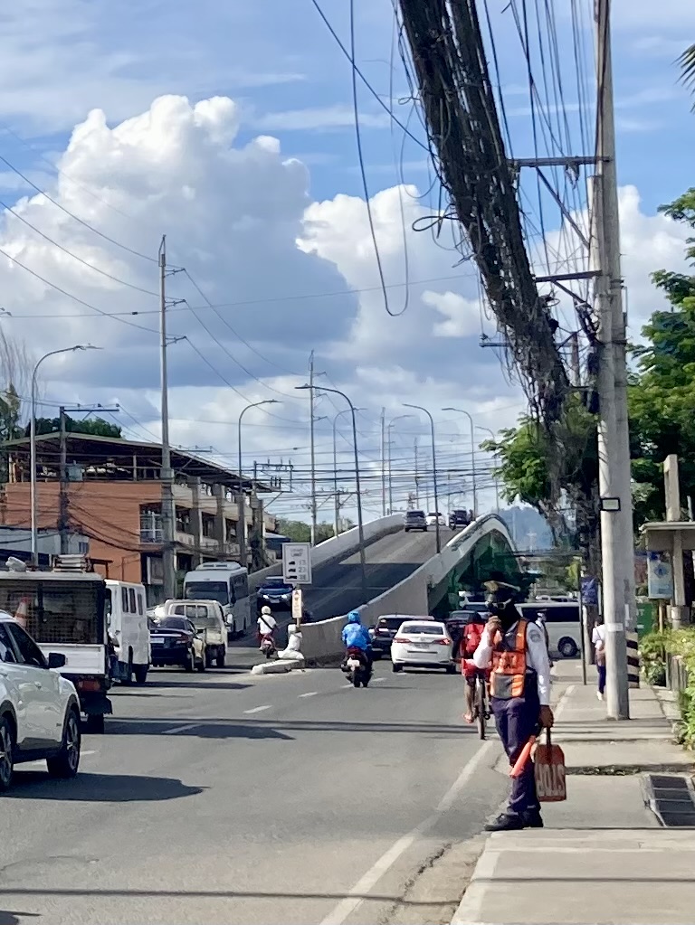 セブバニラド　BTC前の高架道路（フライオーバー）
