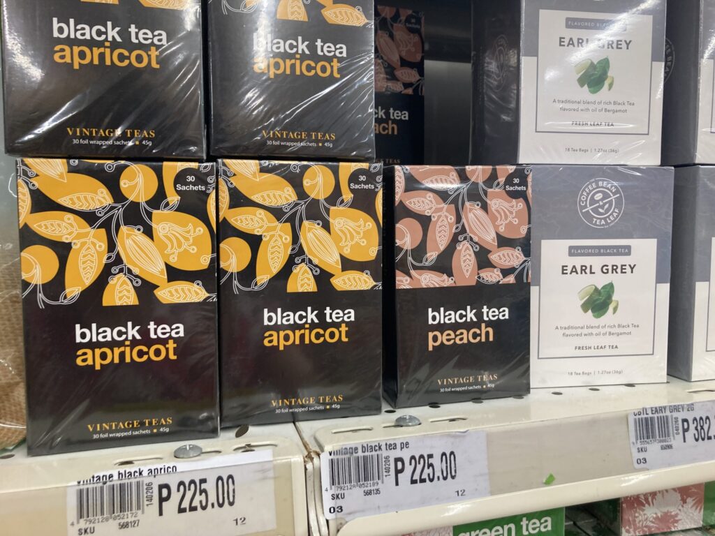 Vintage Teas Black Tea Peach　ピーチ紅茶