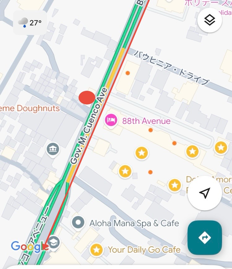 フィリピン・セブ　ITパーク　NFA出口