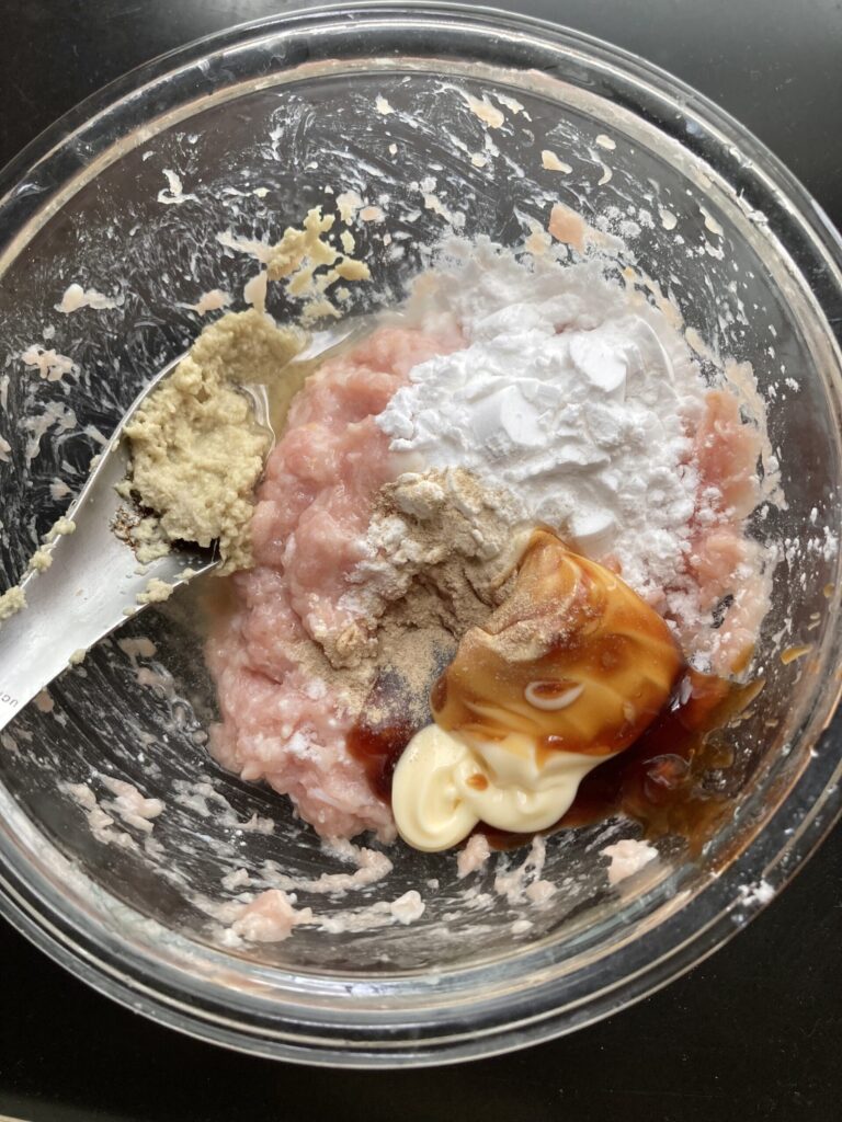 シンカマスとローカル野菜で作る和風豆腐野菜ハンバーグのレシピ