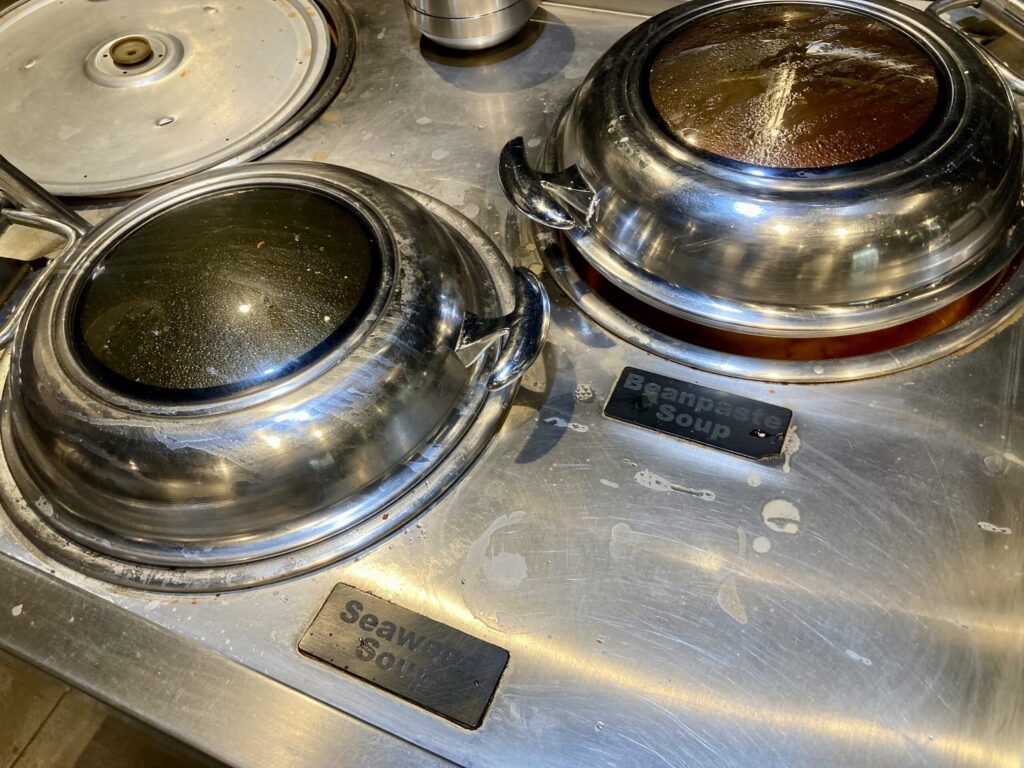 フィリピンセブ・ITパークの格安韓国食堂Barangay Seoul Express（バランガイソウルエクスプレス）スープのチョイス