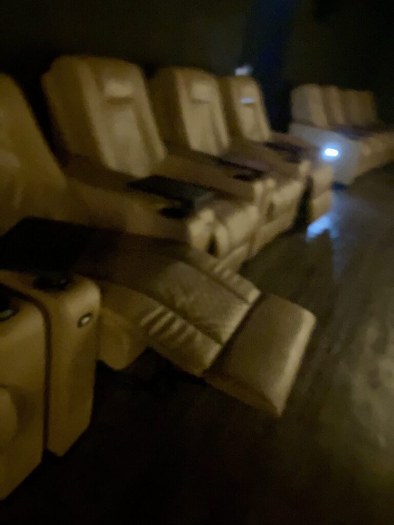 Ayala Malls Central Bloc Cinema1 Recliner chair