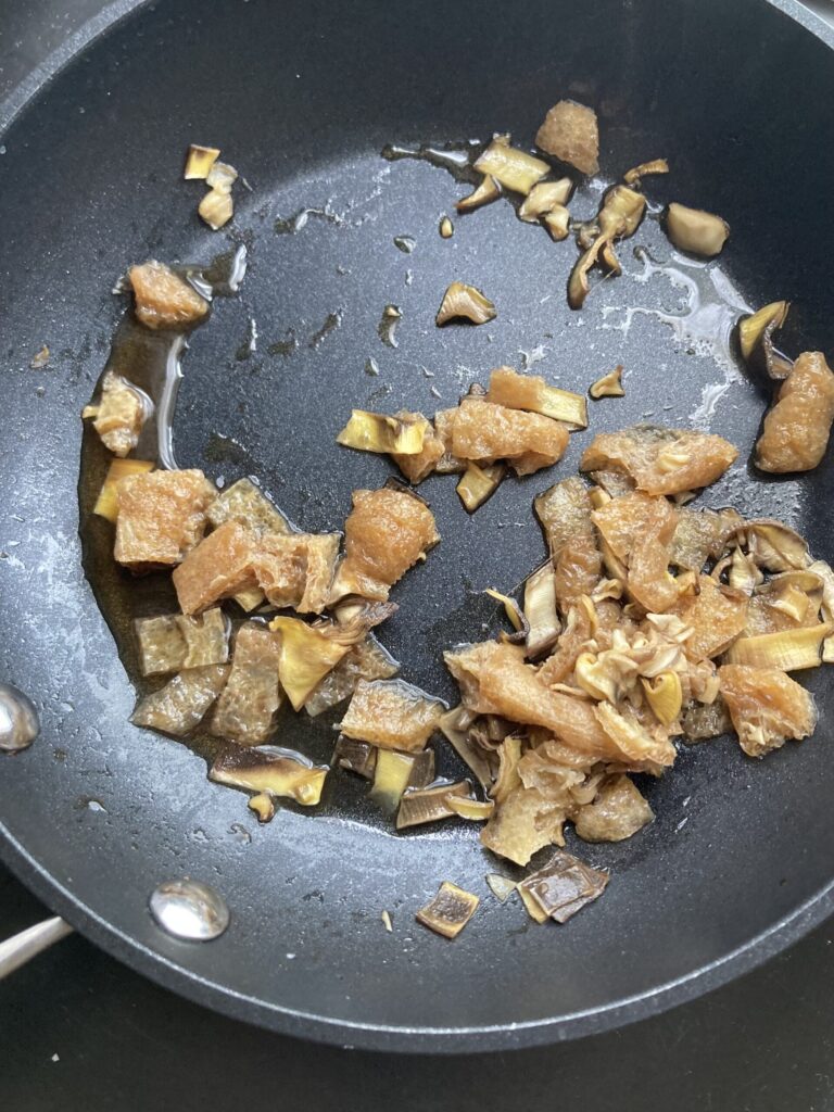 バナナハート（Banana Heart/Puso ng Saging）の甘辛煮