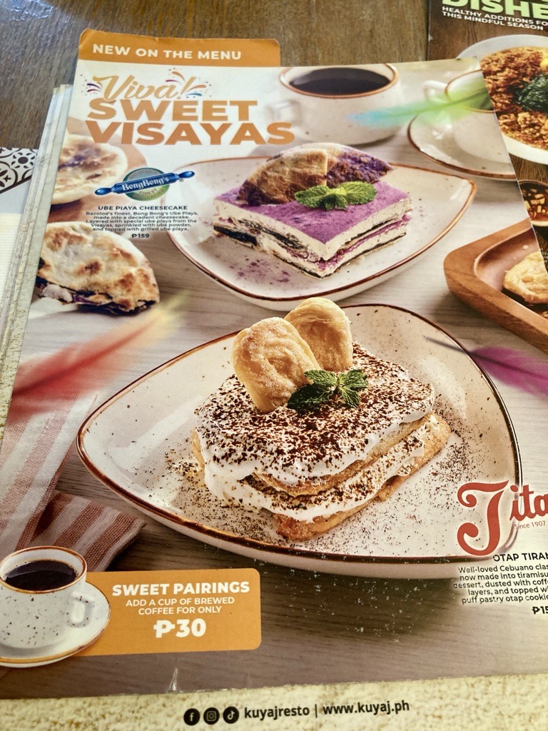 フィリピン料理レストランKuya J　オタップティラミス