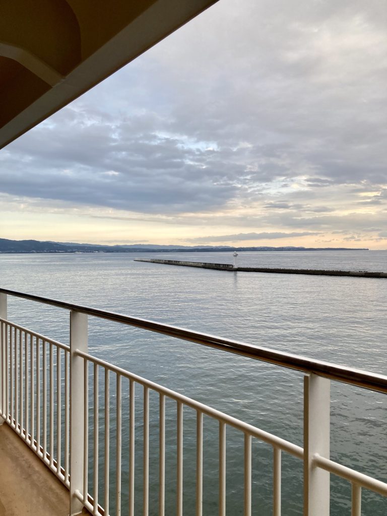 さんふらわあむらさき　別府港到着