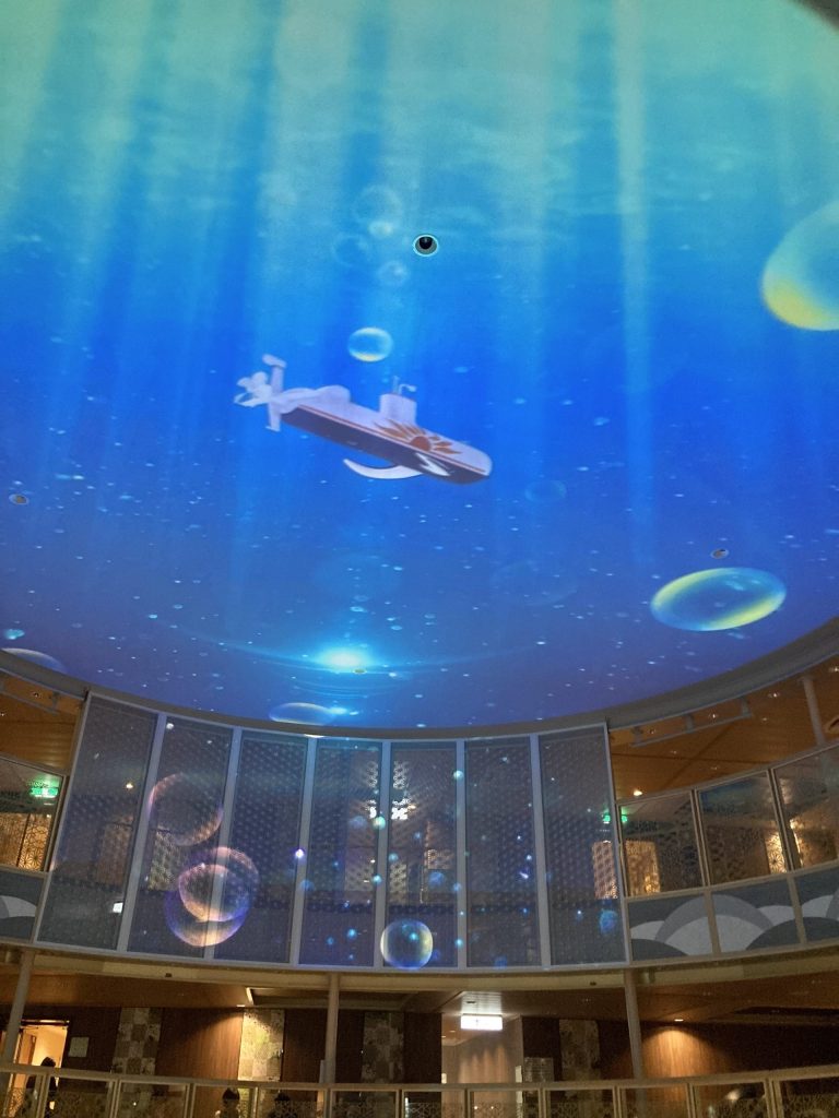 さんふらわあむらさき　プロジェクションマッピングショー