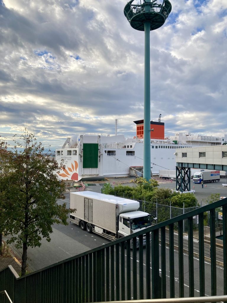 大阪南港のさんふらわあ乗り場