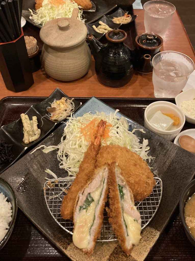 とんかつ　レディースセット