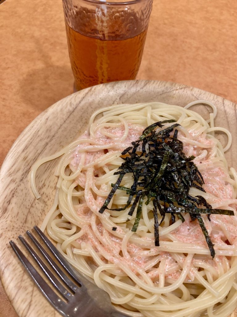 サイゼリヤたらこスパ