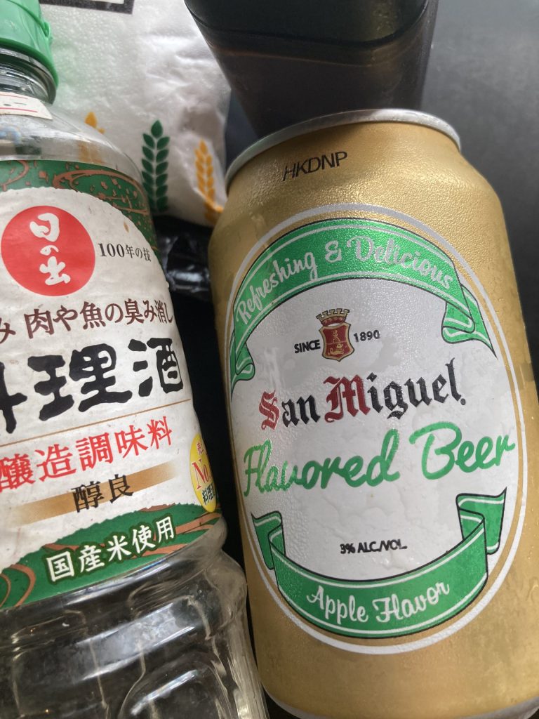 サンミゲルのアップルフレーバービール