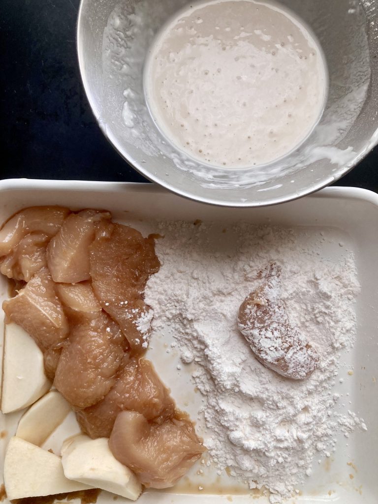 とり天　笠原将弘さんのレシピ