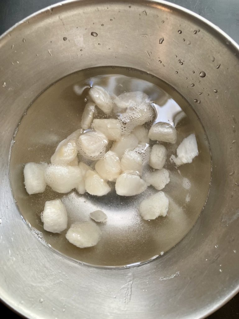 フィリピンの魚Lagaoのアクアパッツァ　レシピ