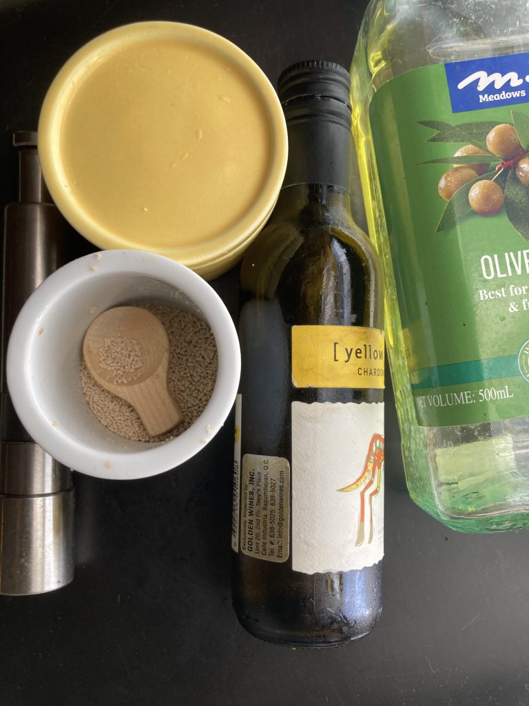 フィリピンの魚Lagaoのアクアパッツァ　材料