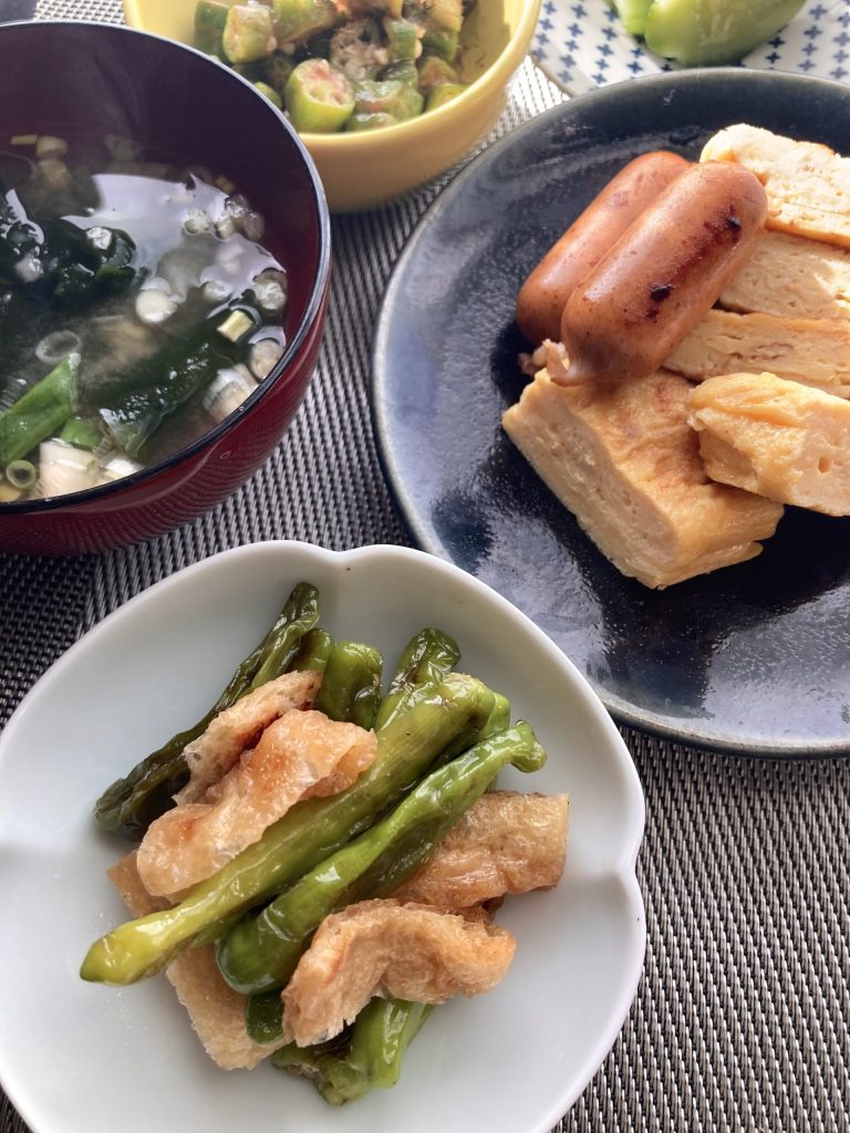 Dizon FarmsのShishito Pepper（ししとう）煮浸し