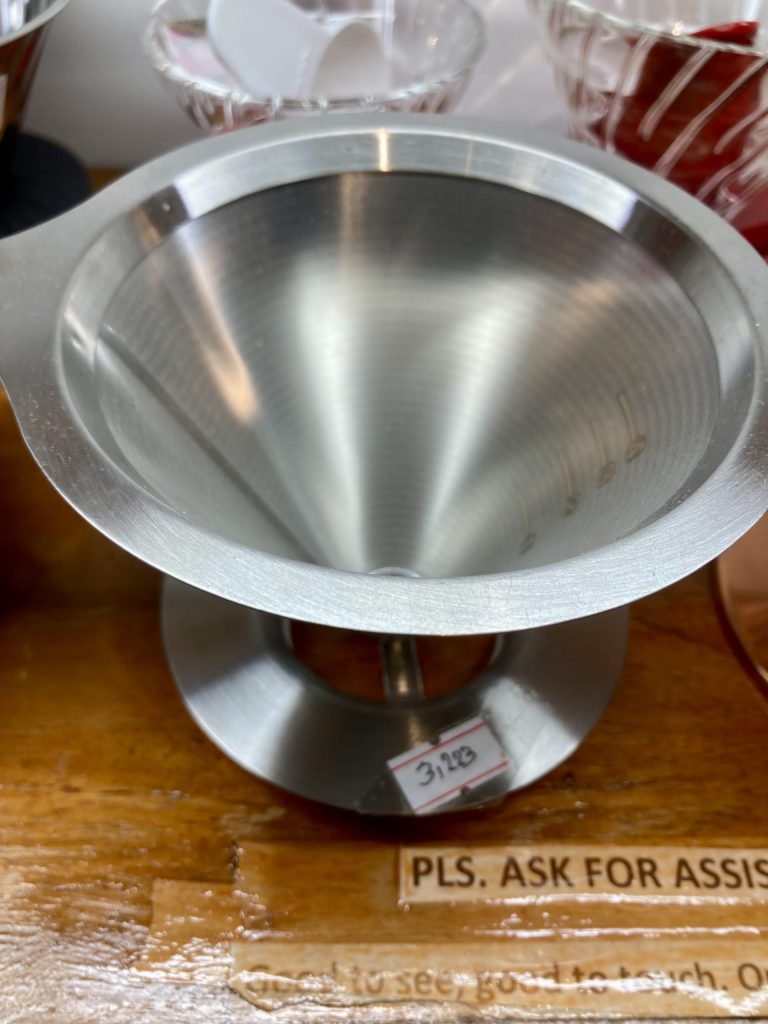 ハリオのコーヒードリッパー　メッシュフィルター