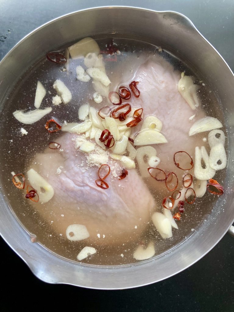 リュウジ　鶏肉とキャベツのもつ鍋風　レシピ