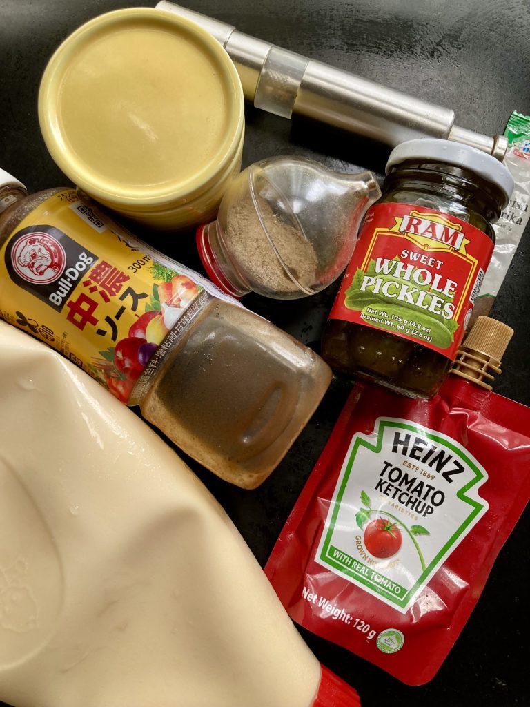 ビッグマック風タコス　材料