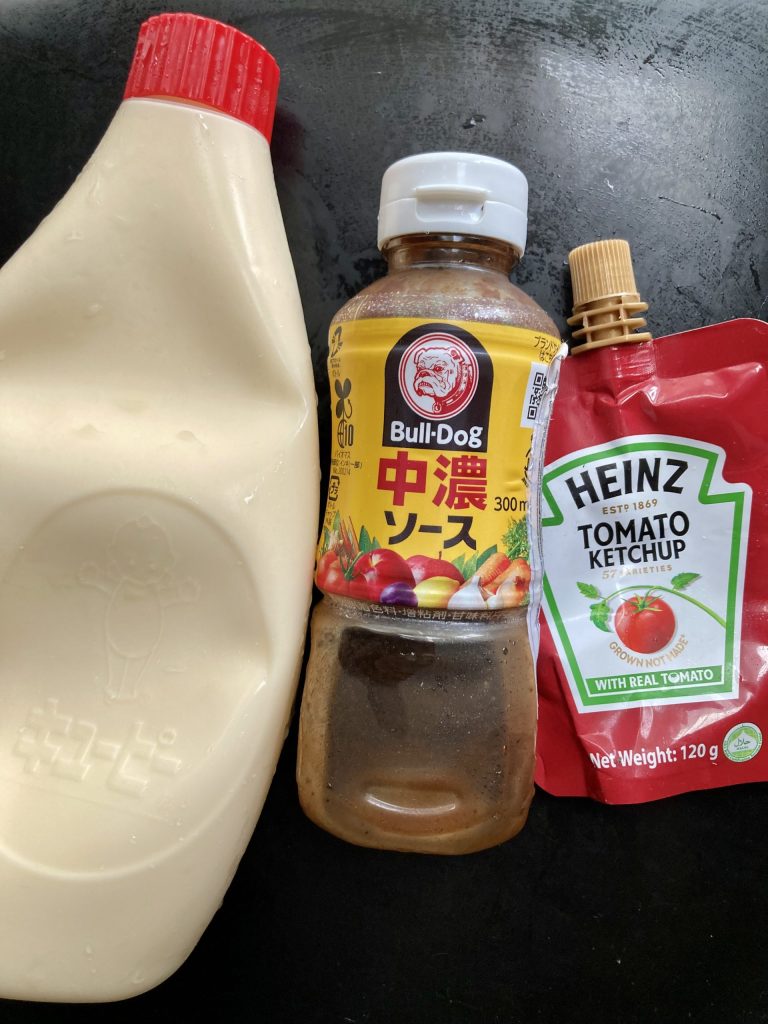 ビッグマック風タコスのソース材料