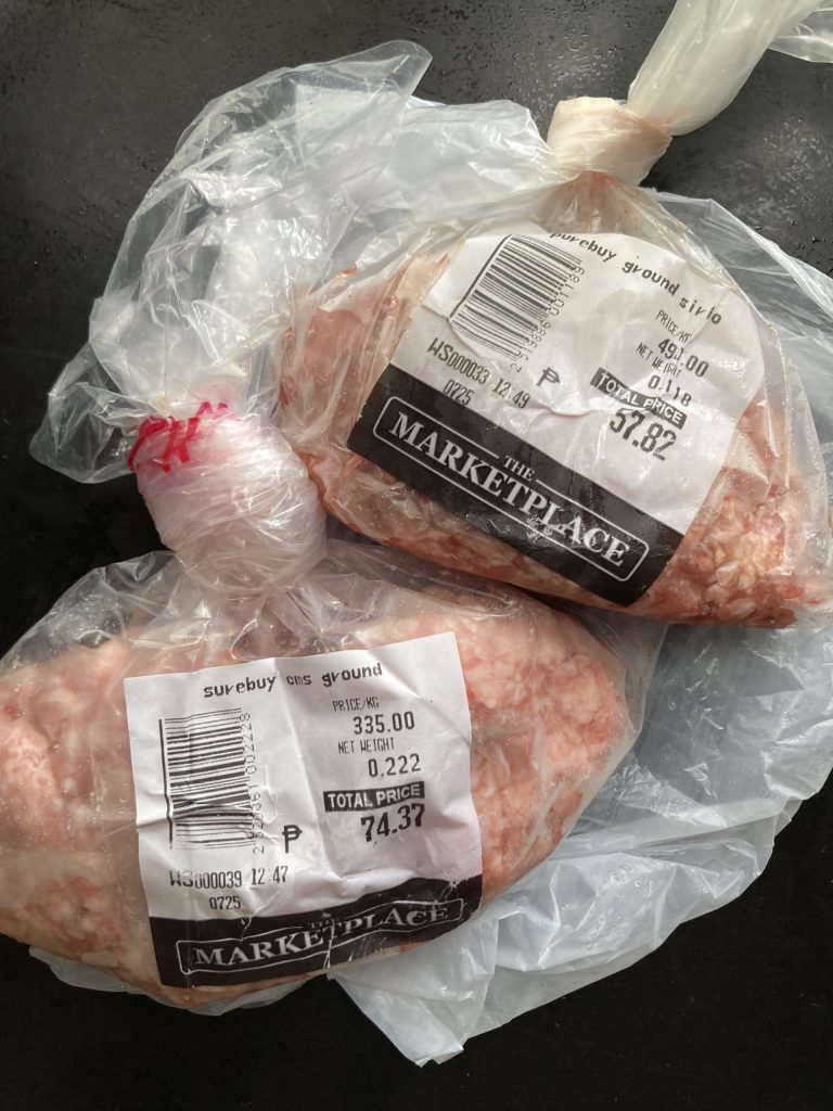 ビッグマック風タコス　材料