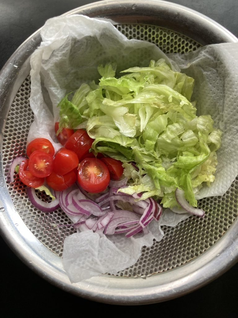 ビッグマック風タコス　レシピ