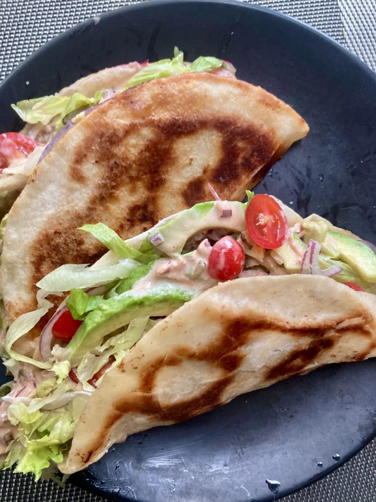 ビッグマック風タコス　レシピ