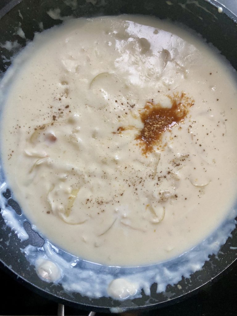 かぼちゃとベーコンのマカロニグラタン レシピ