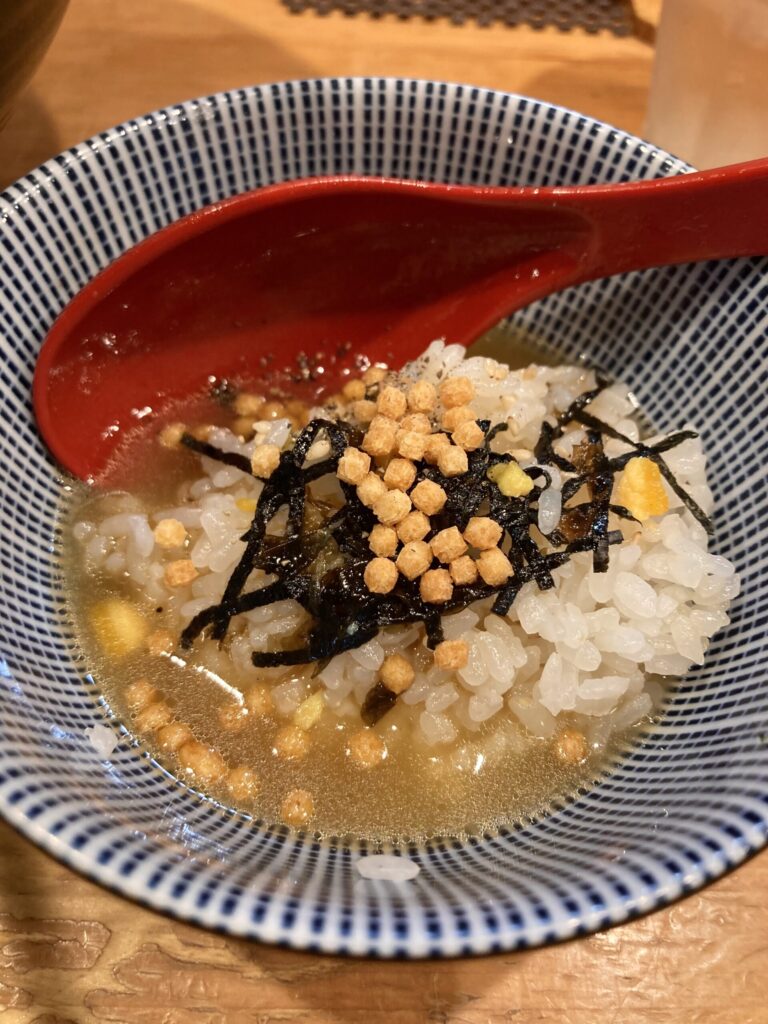 銀座たかはし　焼きあごだし塩ラーメン