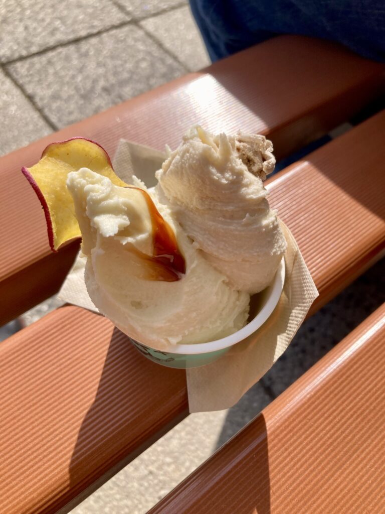 道の駅のジェラート