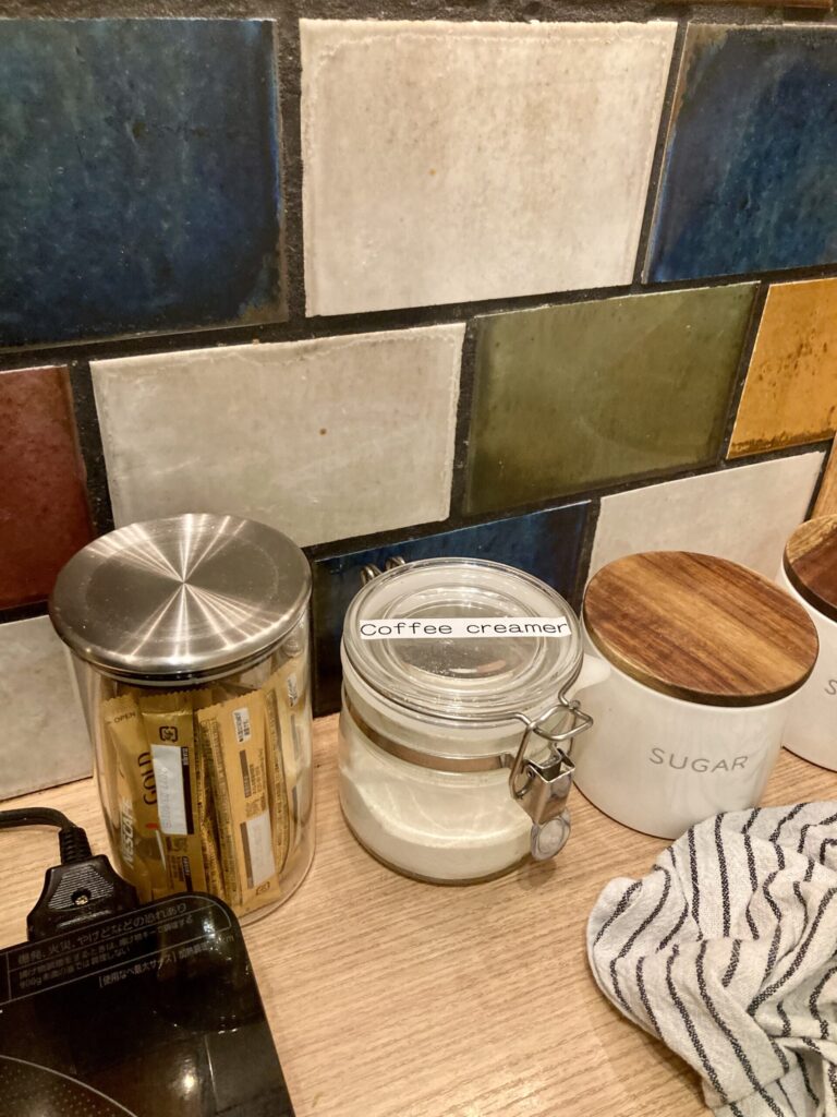 東京馬喰町の日系ホステルCITAN（シタン）共有キッチン