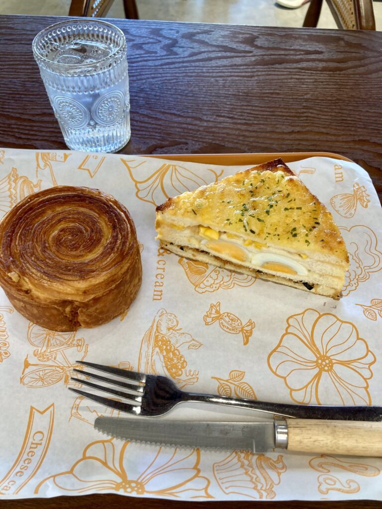 ガイサノカントリーモール一階の新パン屋さんOKA Bakery