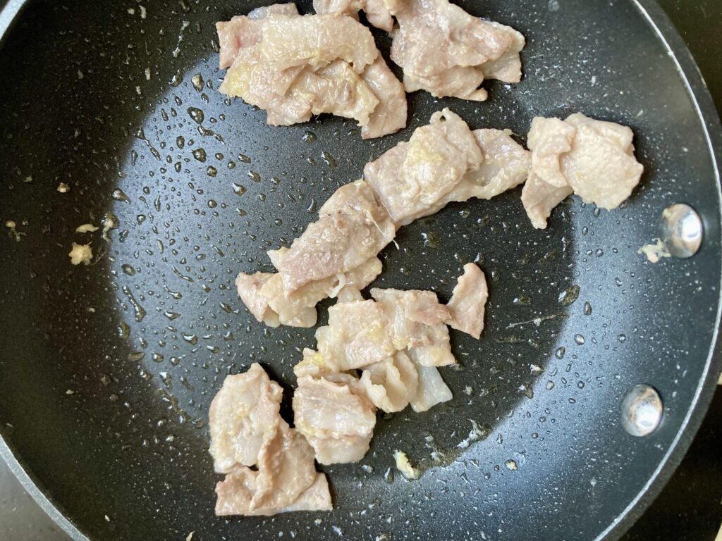 豚肉と栗の中華おこわ風炊き込みご飯　レシピ