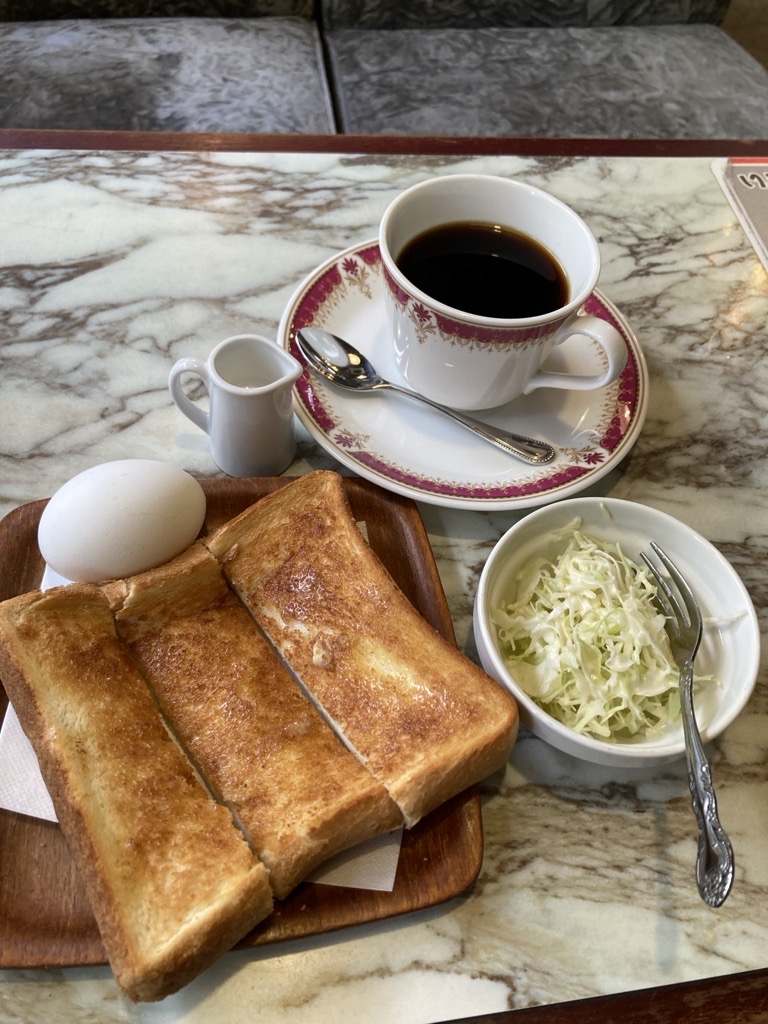 日本の純喫茶のモーニング