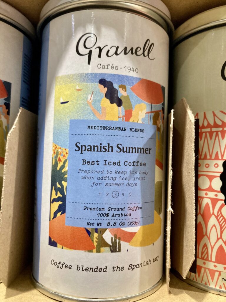ランダースGranell Spanish Summer Premium Ground Coffee（スペイン産アイスコーヒー向けコーヒー豆・挽いたもの）