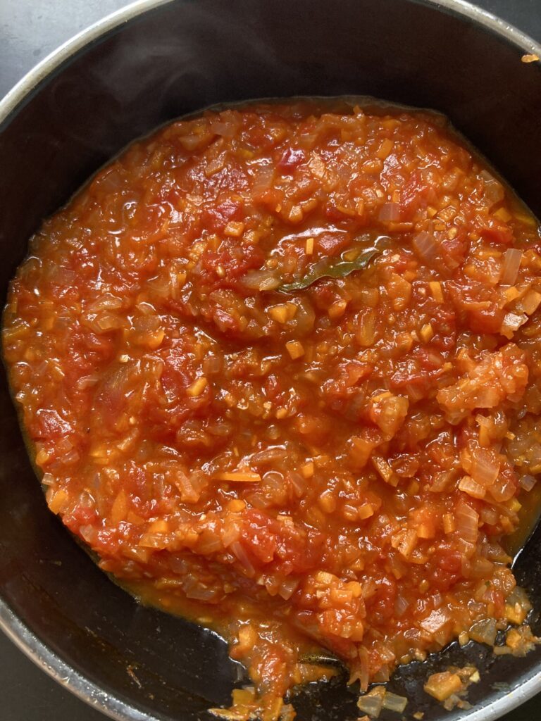 カリオストロの城風ミートボールスパゲッティー　レシピ