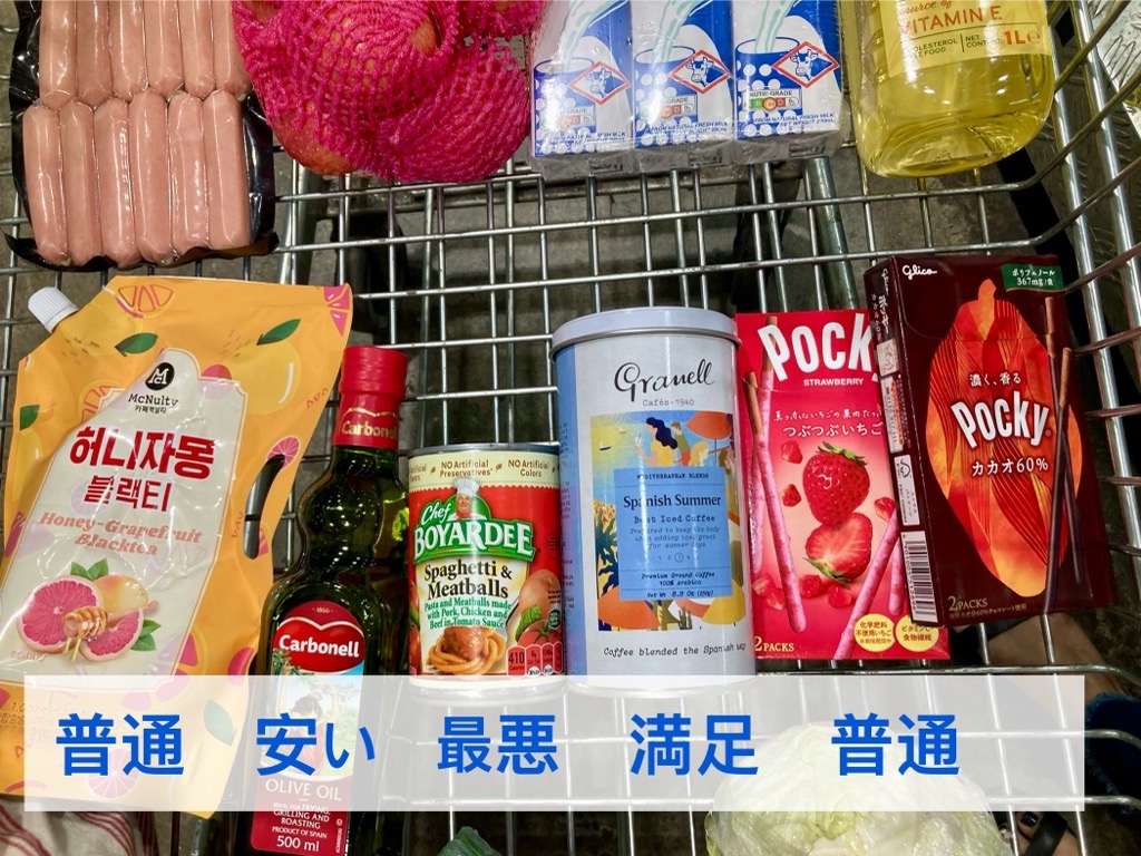 フィリピン会員制スーパーランダースで買ったもの　初めて買った商品の感想