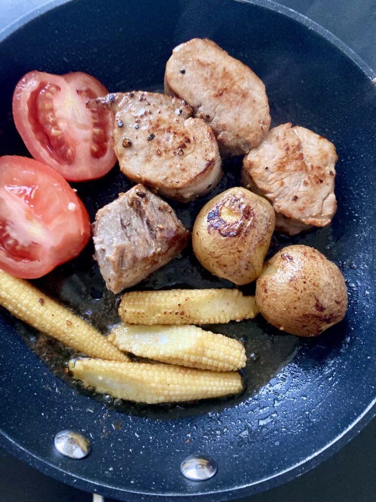 フィリピンの豚ヒレ肉でつくるフライパンローストポーク　レシピ