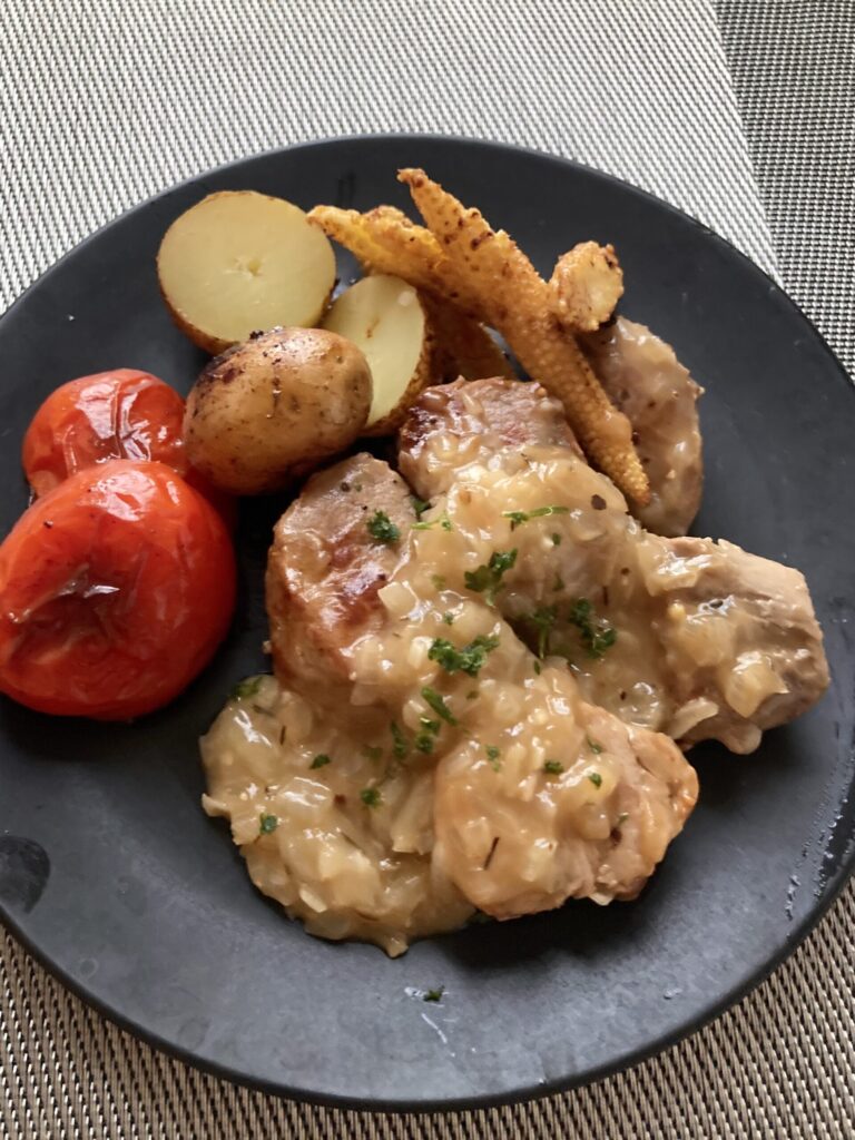 フィリピンの豚ヒレ肉でつくるフライパンローストポーク