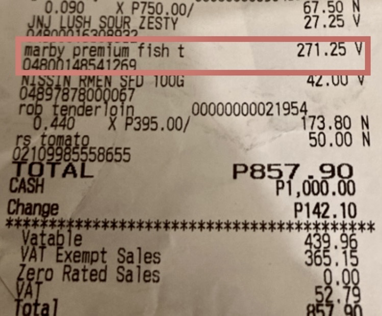 フィリピンのスーパー値札間違い問題