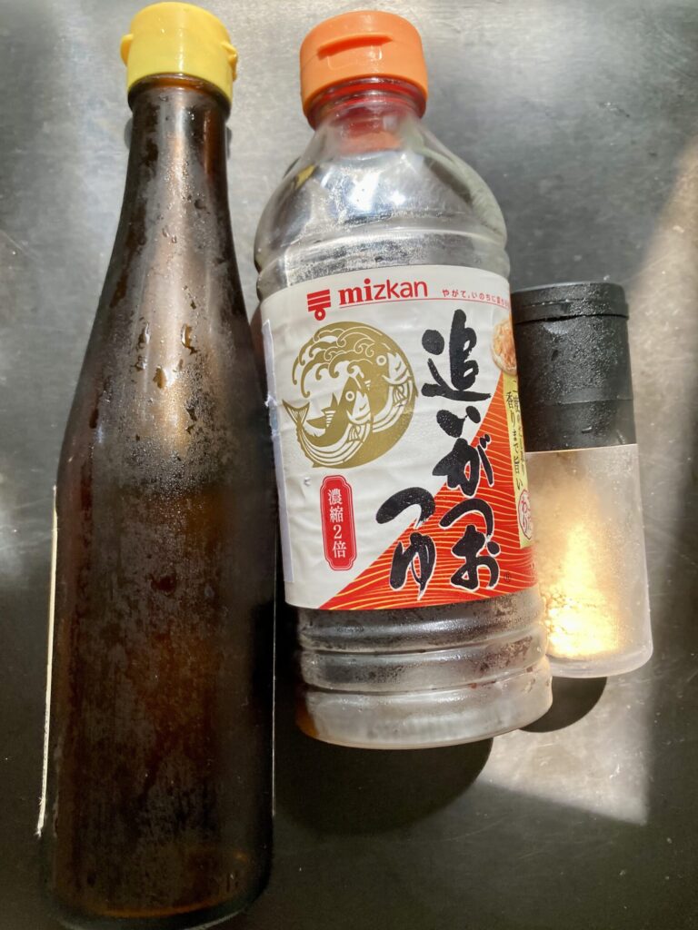 玉ねぎつけうどん　材料