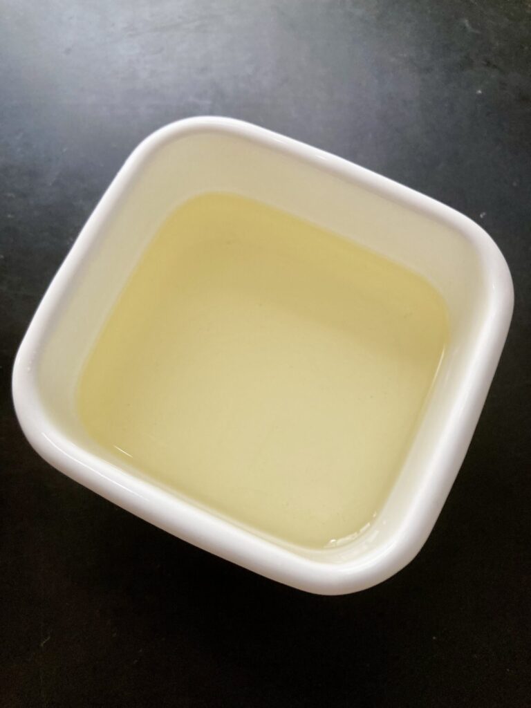 玉ねぎつけうどん　レシピ　野田琺瑯スクエアS（約10cm）