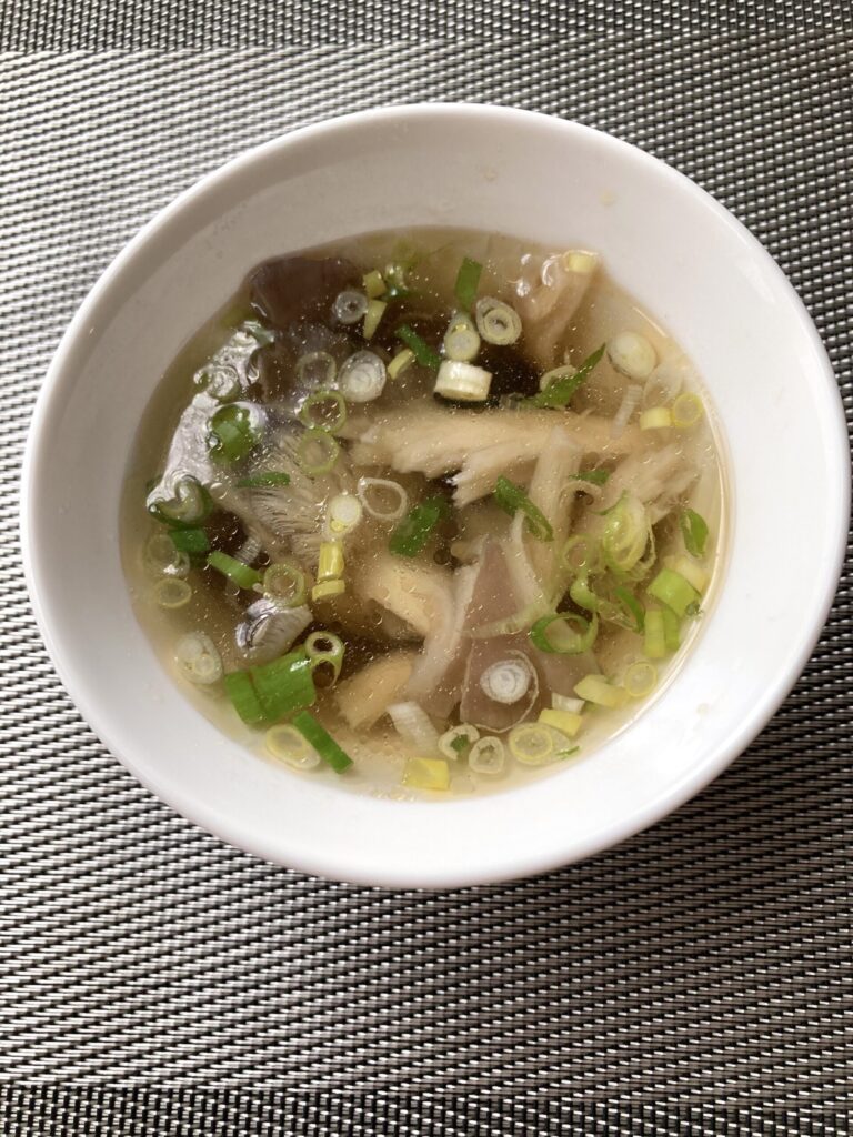 フィリピンの平茸 Oyster Mushroom スープ